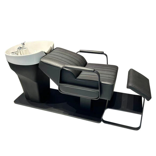 Modern Reclining Salon Shampoo Bed with Basin – Professional Hair Wash Station | AT Smartspace - Salon Equipment - AT Smartspace