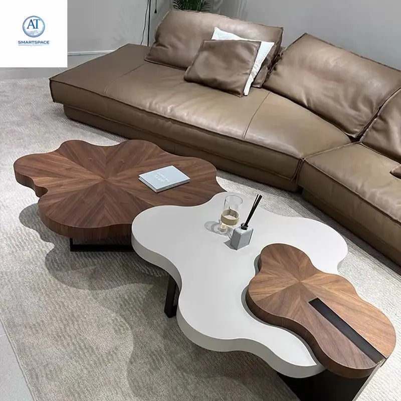 Modern Cloud Coffee Table Set – Designer Living Room Table - Coffee Table - AT Smartspace