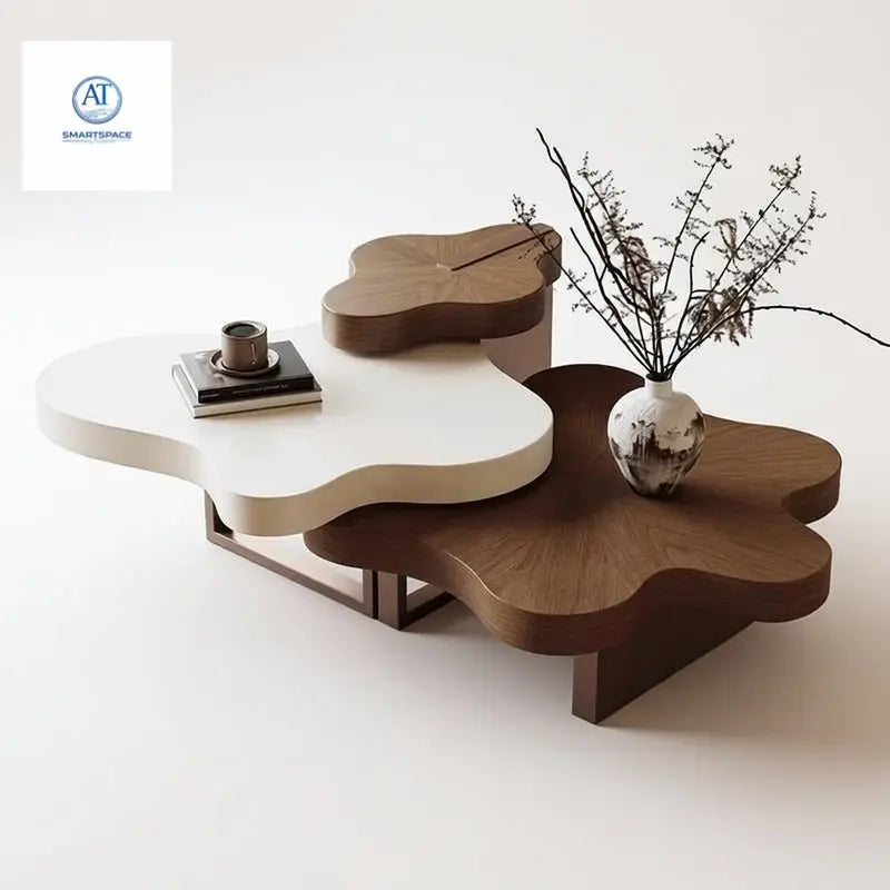 Modern Cloud Coffee Table Set – Designer Living Room Table - Coffee Table - AT Smartspace