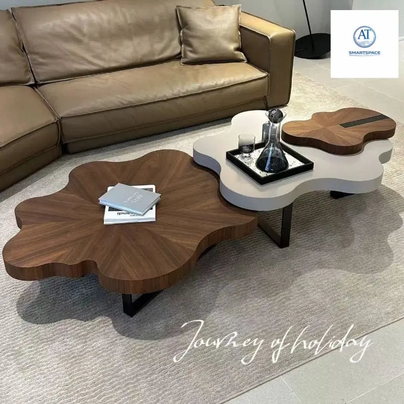 Modern Cloud Coffee Table Set – Designer Living Room Table - Coffee Table - AT Smartspace