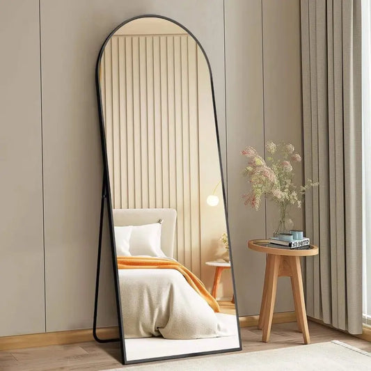 Black Arched Mirror 50x160cm – Modern Mirror | AT Smartspace - Mirror - AT Smartspace