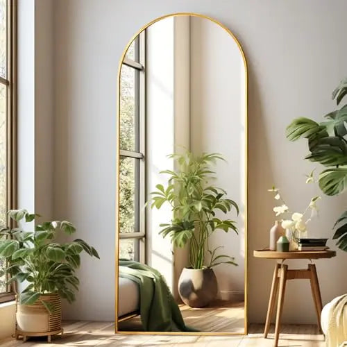 Gold Arched Mirror 60x165cm – Full Length Mirror | AT Smartspace - Mirror - AT Smartspace
