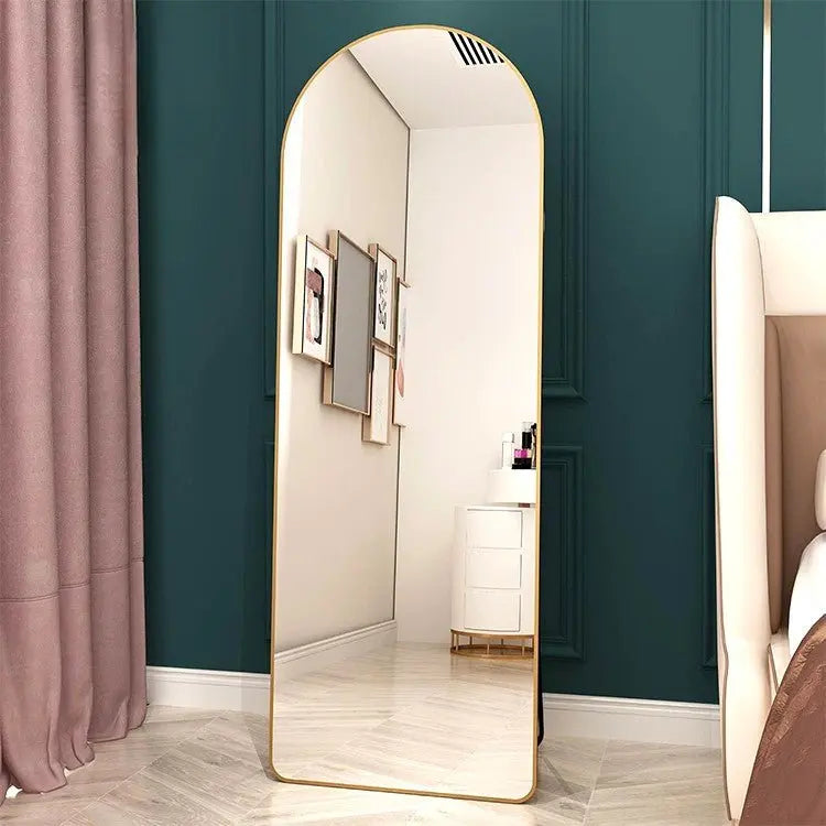 Gold Arched Mirror 50x160cm – Modern Mirror | AT Smartspace - Mirror - AT Smartspace