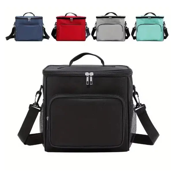 Insulated Lunch Bag – Portable Cooler Bag with Strap | AT Smartspace - AT Smartspace