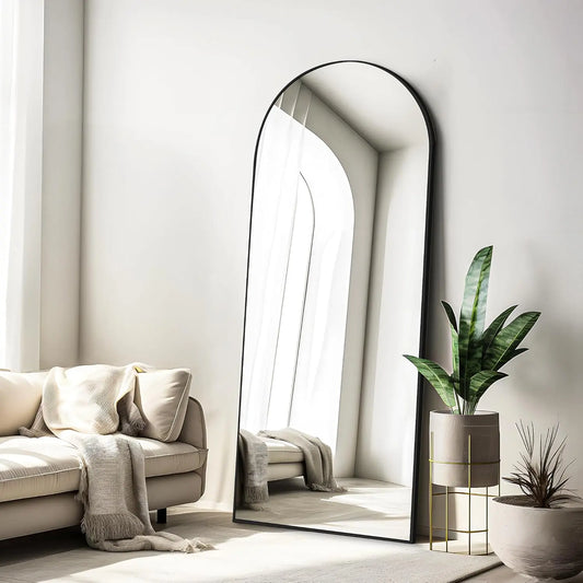 Black Arched Mirror 60x165cm – Full Length Mirror | AT Smartspace - Mirror - AT Smartspace