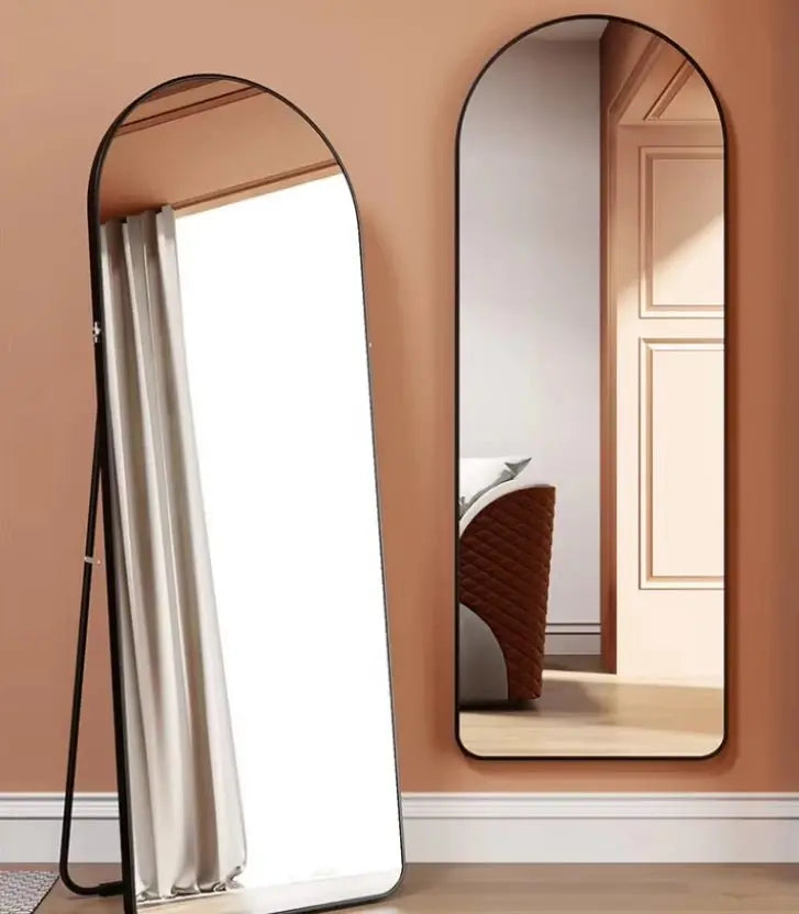 Black Arched Mirror 50x160cm – Modern Mirror | AT Smartspace - Mirror - AT Smartspace