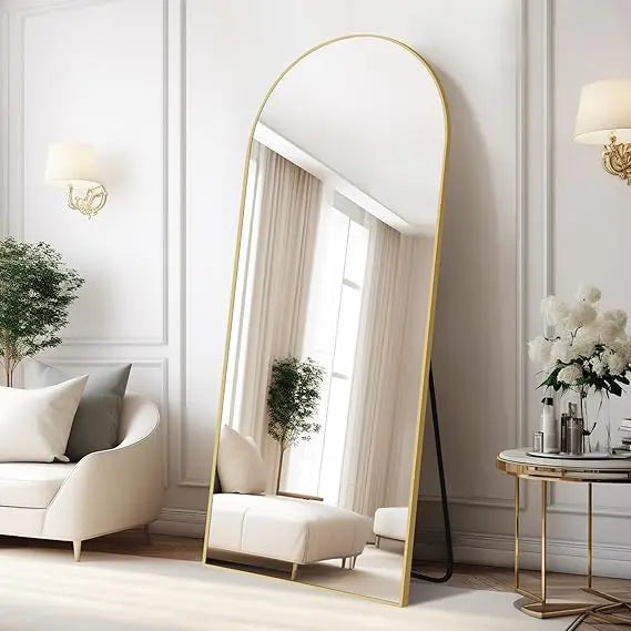 Gold Arched Mirror 65x170cm – Full Length Mirror | AT Smartspace - Mirror - AT Smartspace